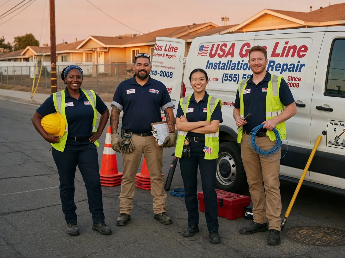 Gas Line Installation company in Milan, IL